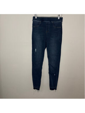 Women's SPANX Blue Distressed Jeggings M/M